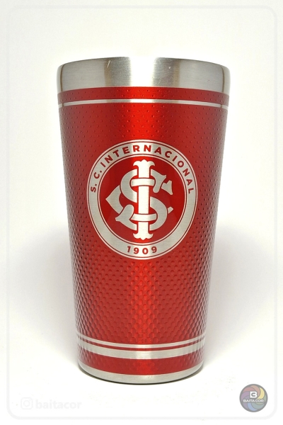 Copo térmico inox OFICIAL INTERNACIONAL CLUBE DO POVO