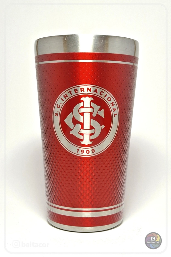 Copo térmico inox OFICIAL INTERNACIONAL CLUBE DO POVO