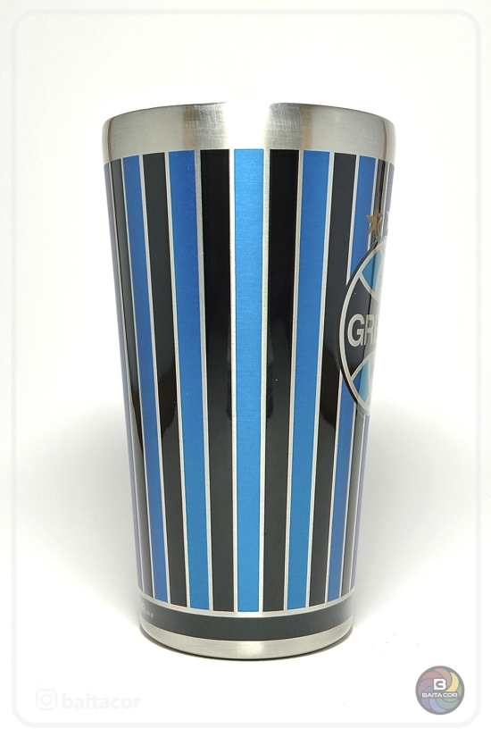 Copo térmico inox OFICIAL GRÊMIO TRICOLOR
