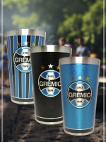 Copo térmico inox OFICIAL (KIT 3 GRÊMIO)