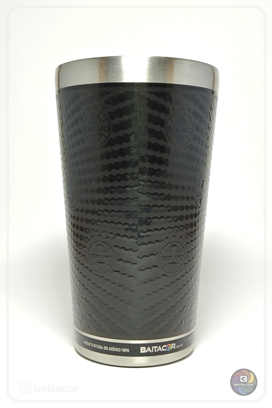 Copo térmico inox OFICIAL GRÊMIO BLACK