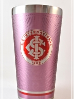 Copo térmico inox OFICIAL INTERNACIONAL ROSA