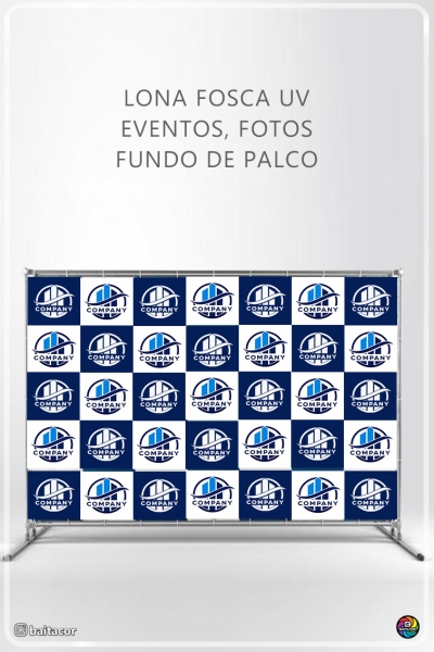 PAINEL LONA UV fosca